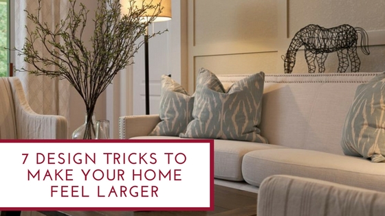 Design tricks to make your home feel larger